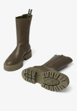 Bianco Biagarbi - Stivaletti Con Plateau - Olive 7 Bianco Biagarbi - Stivaletti Con Plateau - Olive -Chic Scarpe Negozio c3968f4e1a3148cba9222cc0766c5a68