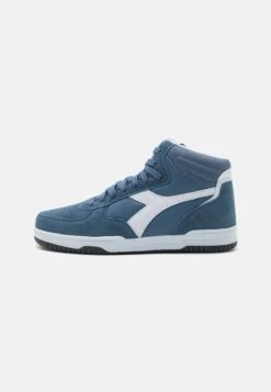 Diadora Raptor Mid Unisex - Sneakers Alte - China Blue