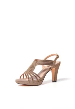 Sandali Con TaccoChampagne Donna Tacchi Alti QUL11A08Z-F11 7 Sandali Con TaccoChampagne Donna Tacchi Alti QUL11A08Z-F11 -Chic Scarpe Negozio c85a00a15bef48d8b3026975e8f4a437