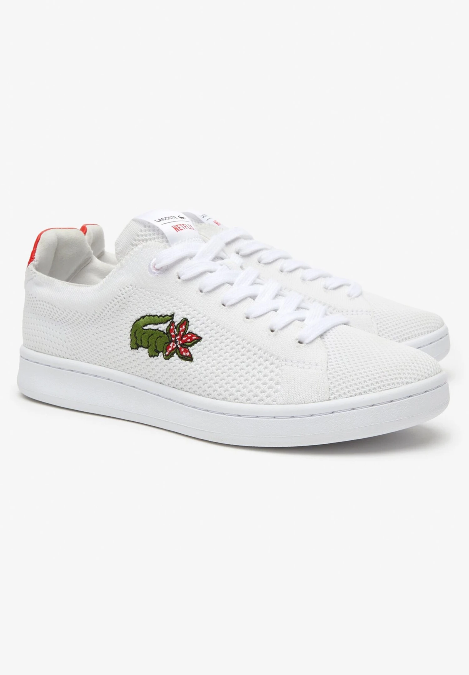 Lacoste X Netflix - Sneakers Basse - Wht/Red 2 Lacoste X Netflix - Sneakers Basse - Wht/Red - immagine 2