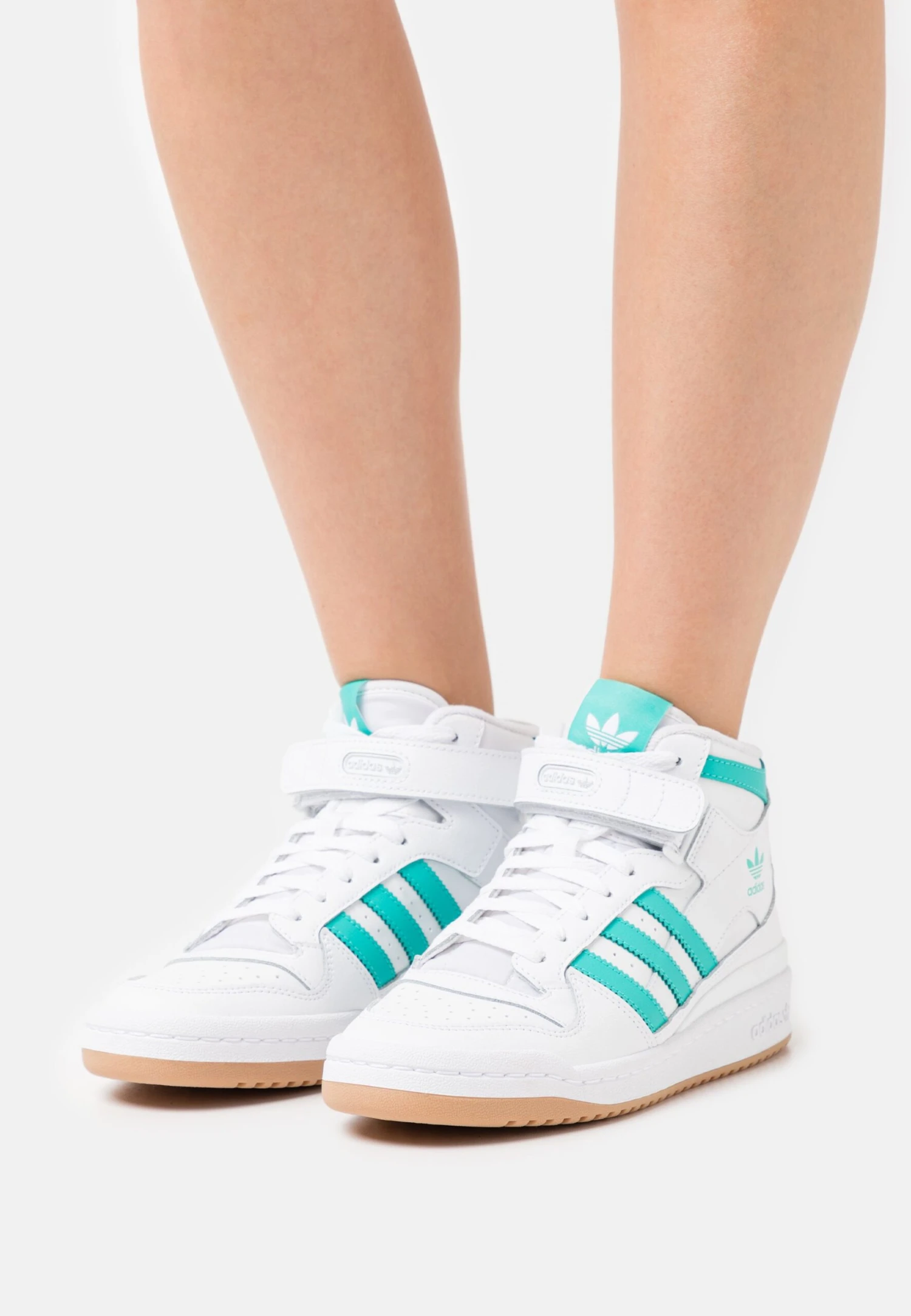 Adidas Originals Forum MidSneakers AlteFootwear White/Mint Rush/Gum Donna Scarpe AD111A1SF-A13 3 Adidas Originals Forum MidSneakers AlteFootwear White/Mint Rush/Gum Donna Scarpe AD111A1SF-A13 - immagine 3
