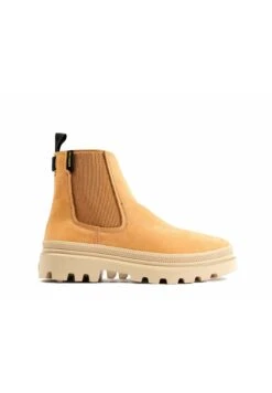 Palladium Pallatrooper StivalettiDear Brown Donna Stivaletti P1311N08K-O11 -Chic Scarpe Negozio cfa074298ae246cc9ecd5beaa7d68dce