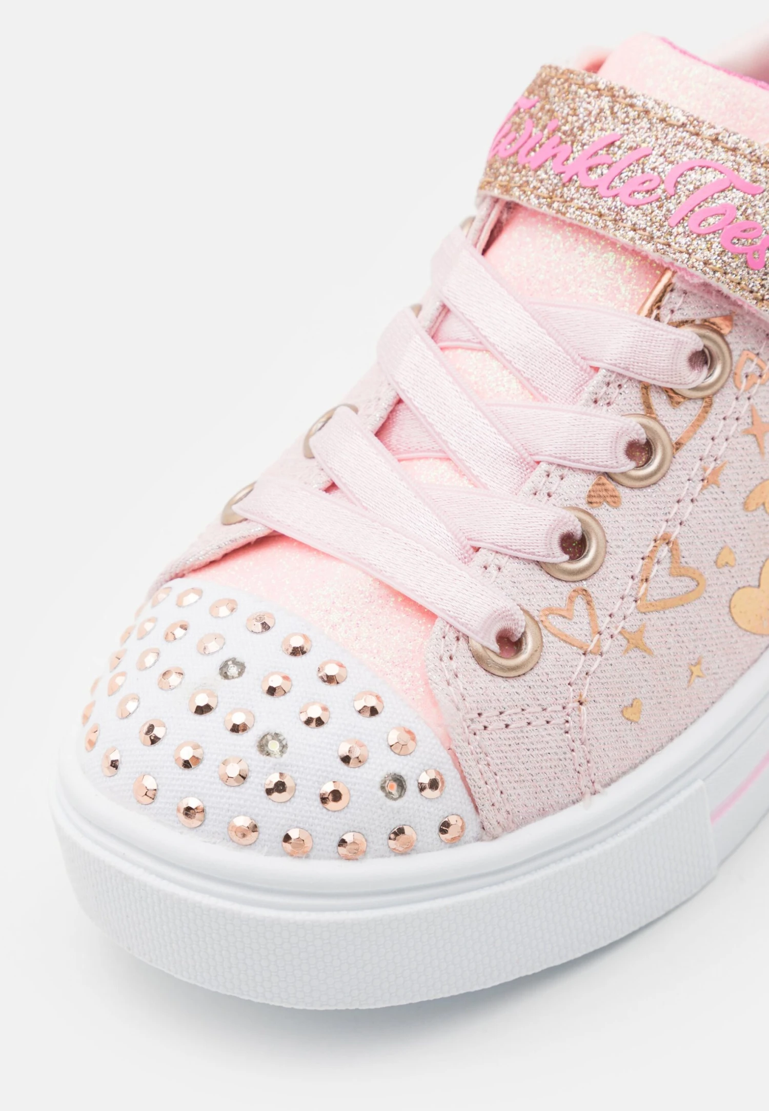 Skechers Twinkle SparksSneakers BasseLight Pink/Rose Gold Bambini Scarpe SK113D0H9-J11 6 Skechers Twinkle SparksSneakers BasseLight Pink/Rose Gold Bambini Scarpe SK113D0H9-J11 - immagine 6
