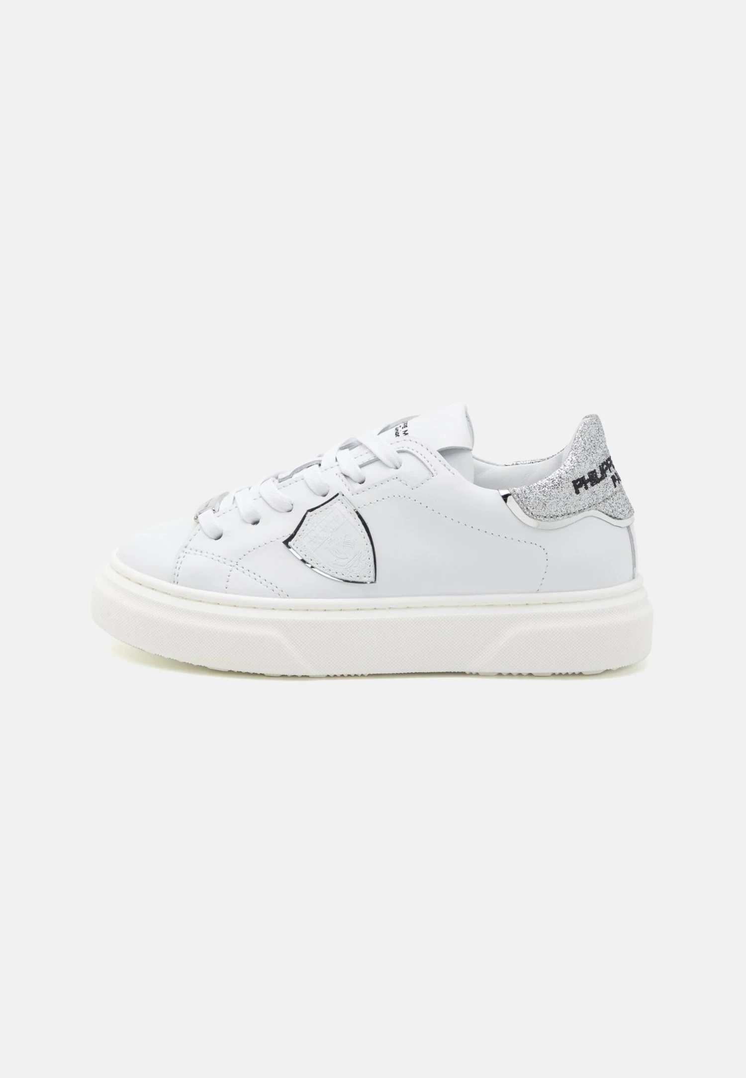 Philippe Model Unisex - Sneakers Basse - White/Silver 1 Philippe Model Unisex - Sneakers Basse - White/Silver