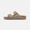 Birkenstock Arizona Vegan - Pantofole - Gray Taupe