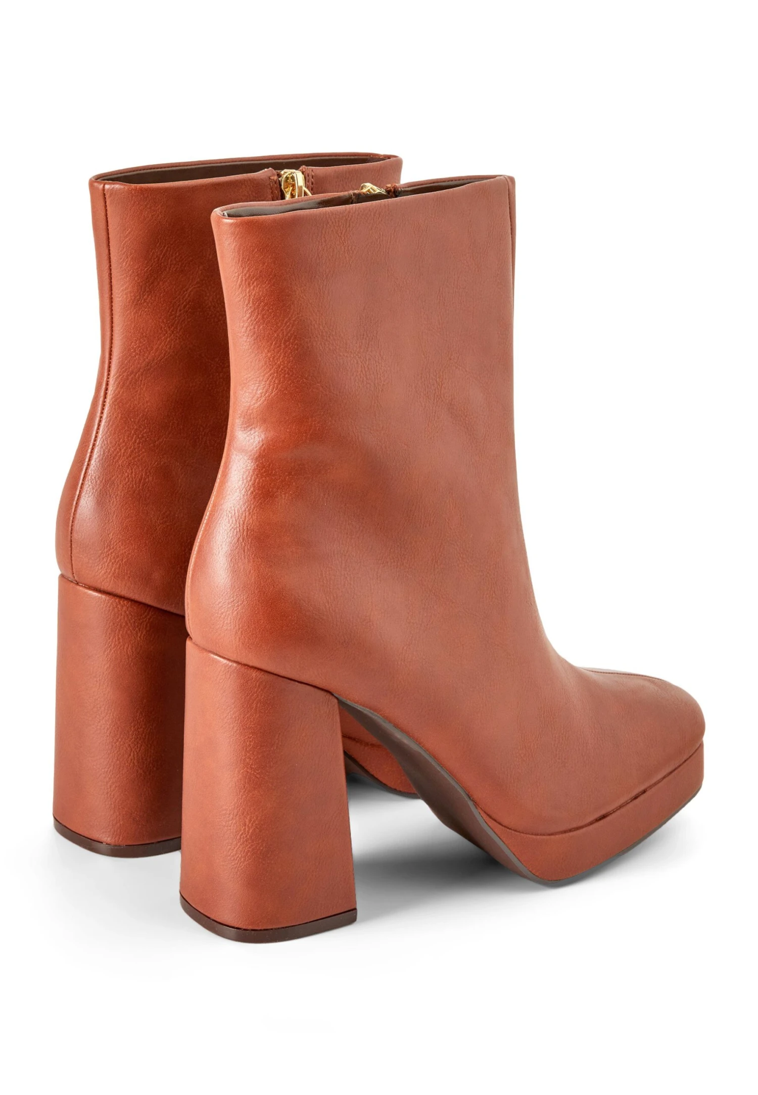 With Heel And PlatformStivaletti Con TaccoBrown Donna Stivali 4BE11N004-O11 5 With Heel And PlatformStivaletti Con TaccoBrown Donna Stivali 4BE11N004-O11 - immagine 5