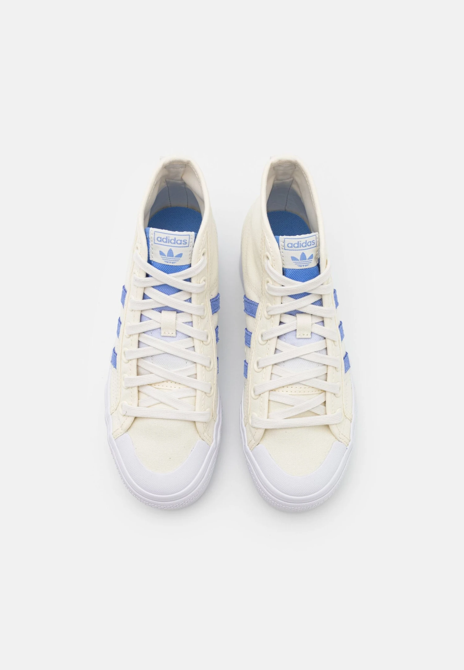 Adidas Originals Nizza Platform MidSneakers AlteOff White/Blue Fusion/Footwear White Donna Scarpe AD111A28A-A11 6 Adidas Originals Nizza Platform MidSneakers AlteOff White/Blue Fusion/Footwear White Donna Scarpe AD111A28A-A11 - immagine 6