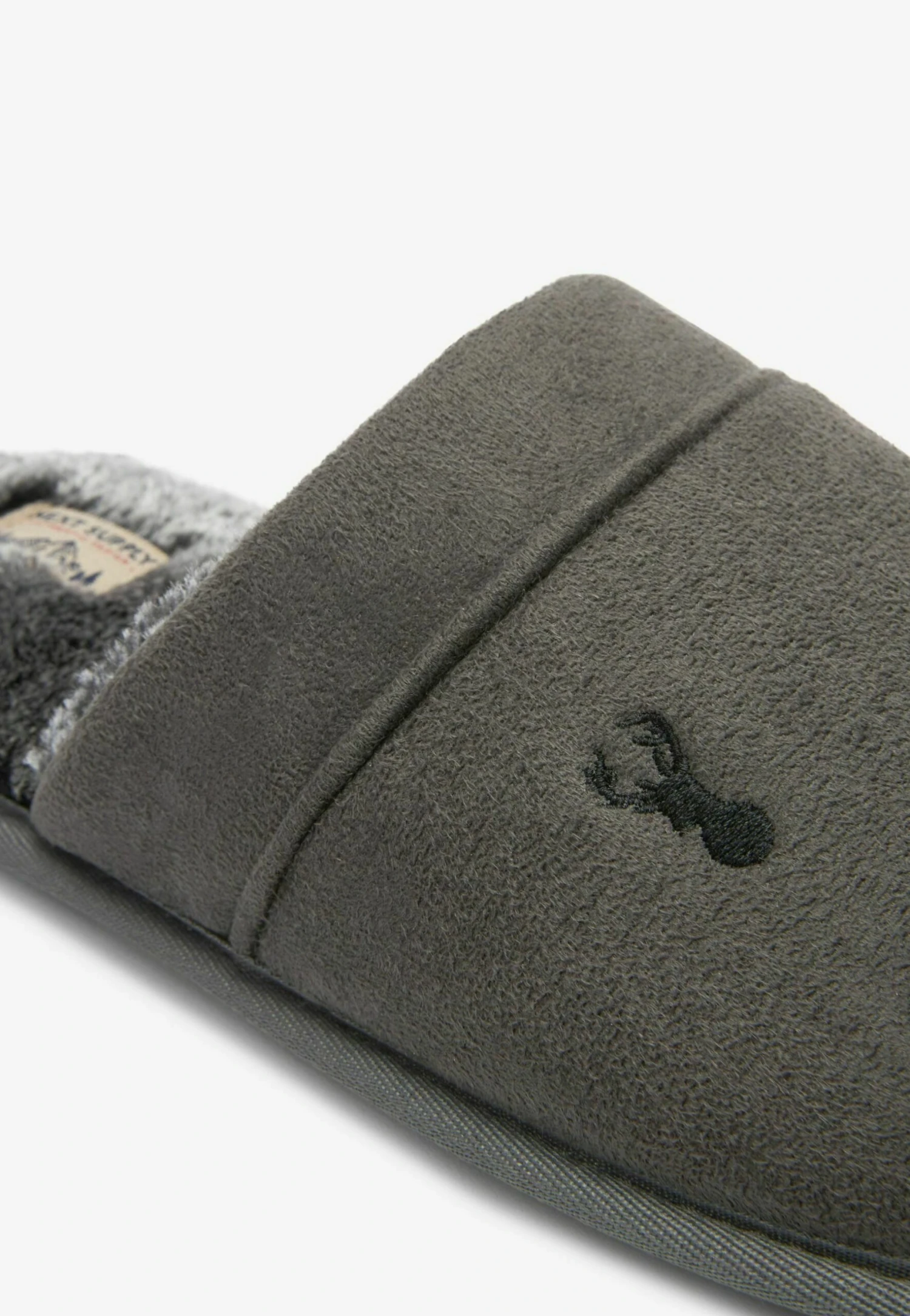 Next Stag Mule Slippers - Pantofole - Grey 5 Next Stag Mule Slippers - Pantofole - Grey - immagine 5