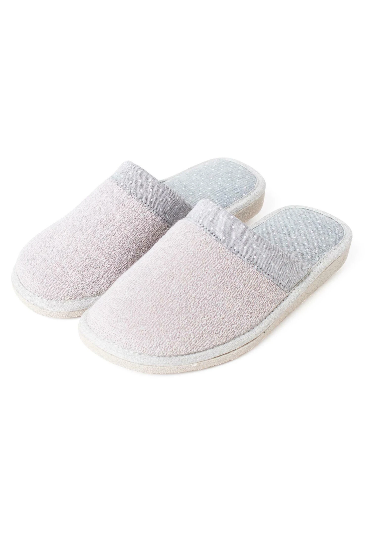 Casa Toalla Con Topitos - Ciabattine - Gris 2 Casa Toalla Con Topitos - Ciabattine - Gris - immagine 2