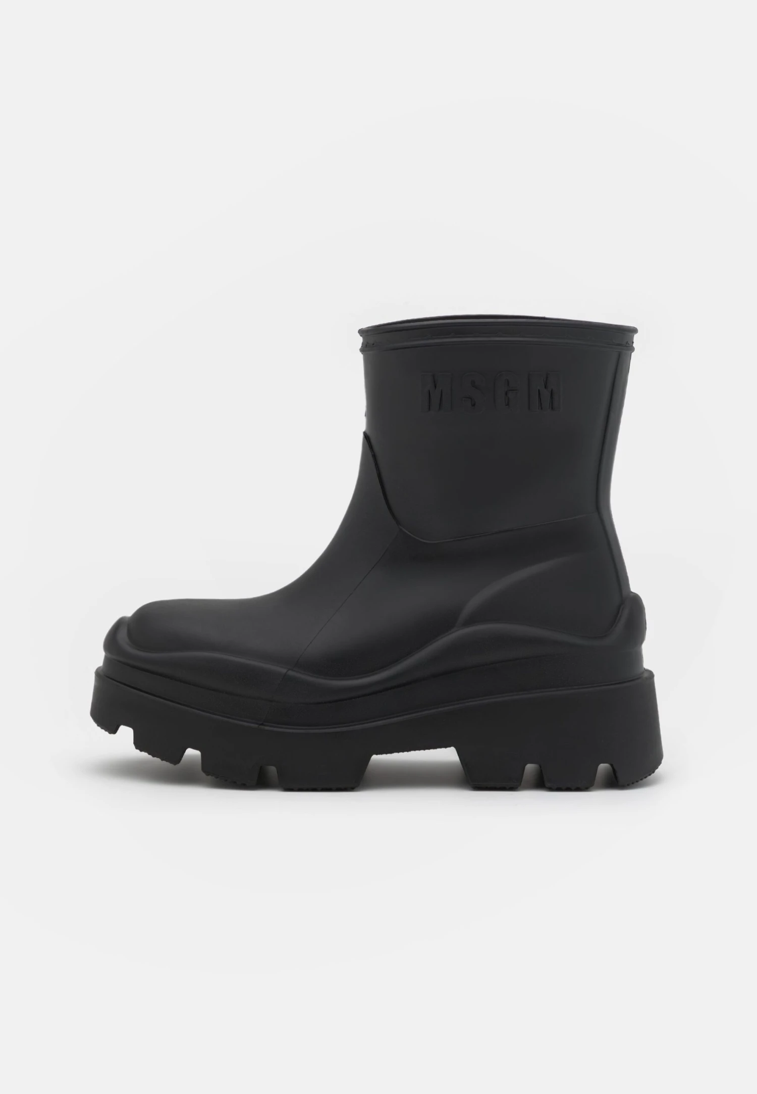 MSGM Stivale Donna Womans BootStivali Di GommaBlack Donna Stivali MG611N01J-Q11 1 MSGM Stivale Donna Womans BootStivali Di GommaBlack Donna Stivali MG611N01J-Q11