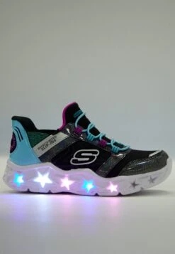 Skechers Galaxy LightsSneakers BasseBlack /Multi-Coloured Bambini Scarpe SK113D0HV-Q11 11 Skechers Galaxy LightsSneakers BasseBlack /Multi-Coloured Bambini Scarpe SK113D0HV-Q11 -Chic Scarpe Negozio e82fd926fbce4cba83c87ac749225bd7