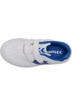 Hummel Camden Jr - Sneakers Basse - White Blue -Chic Scarpe Negozio e9b51124e3184bada65bc018be2c1a4b
