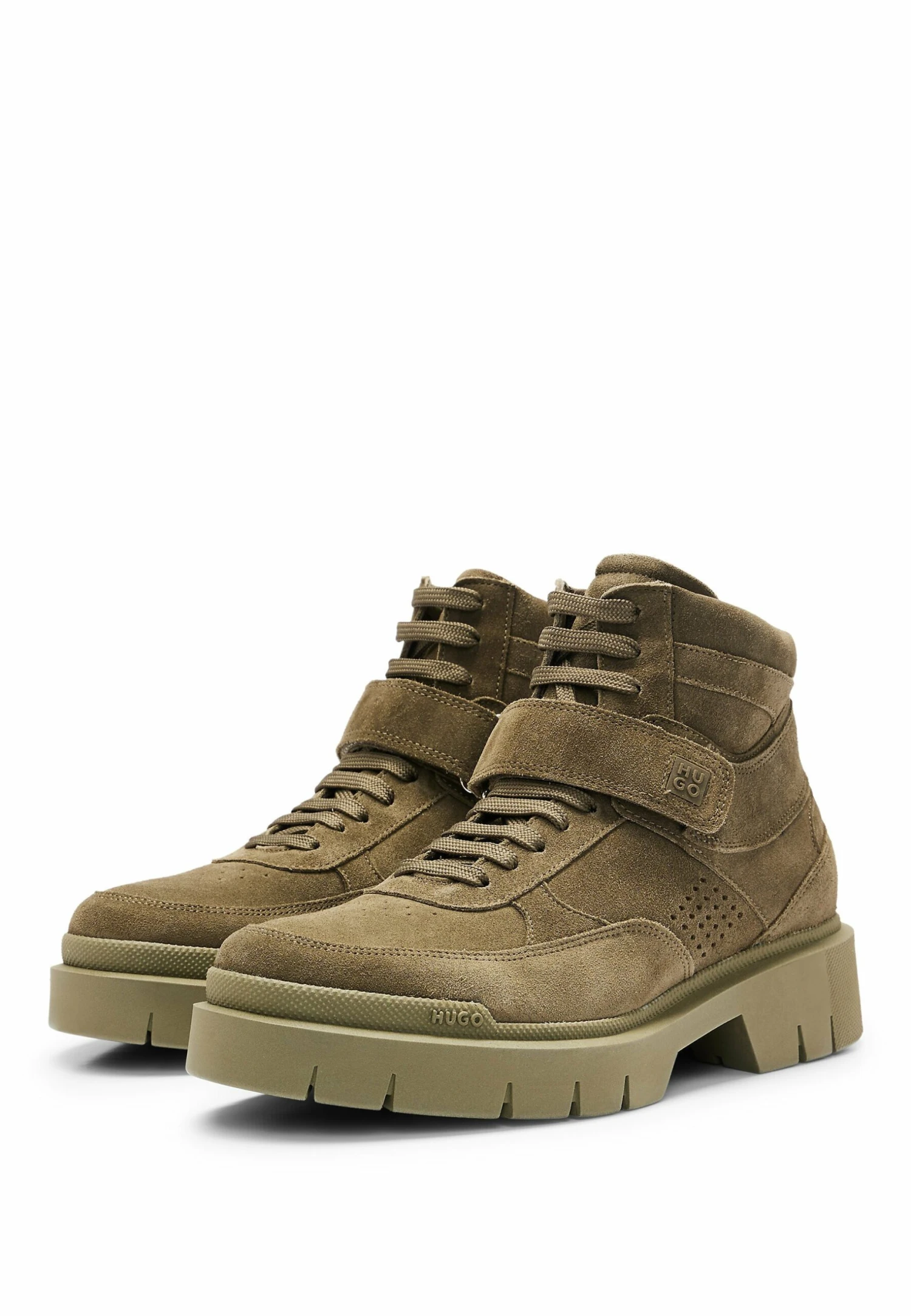 Hugo Denzel Halb Sd - Stivaletti Stringati - Open Green Five 3 Hugo Denzel Halb Sd - Stivaletti Stringati - Open Green Five - immagine 3