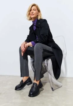 Scarpe Senza LacciBlack Donna Scarpe Piatte CEK11E031-Q11 -Chic Scarpe Negozio eb17a010c2884df9a402c67c2189f8b1