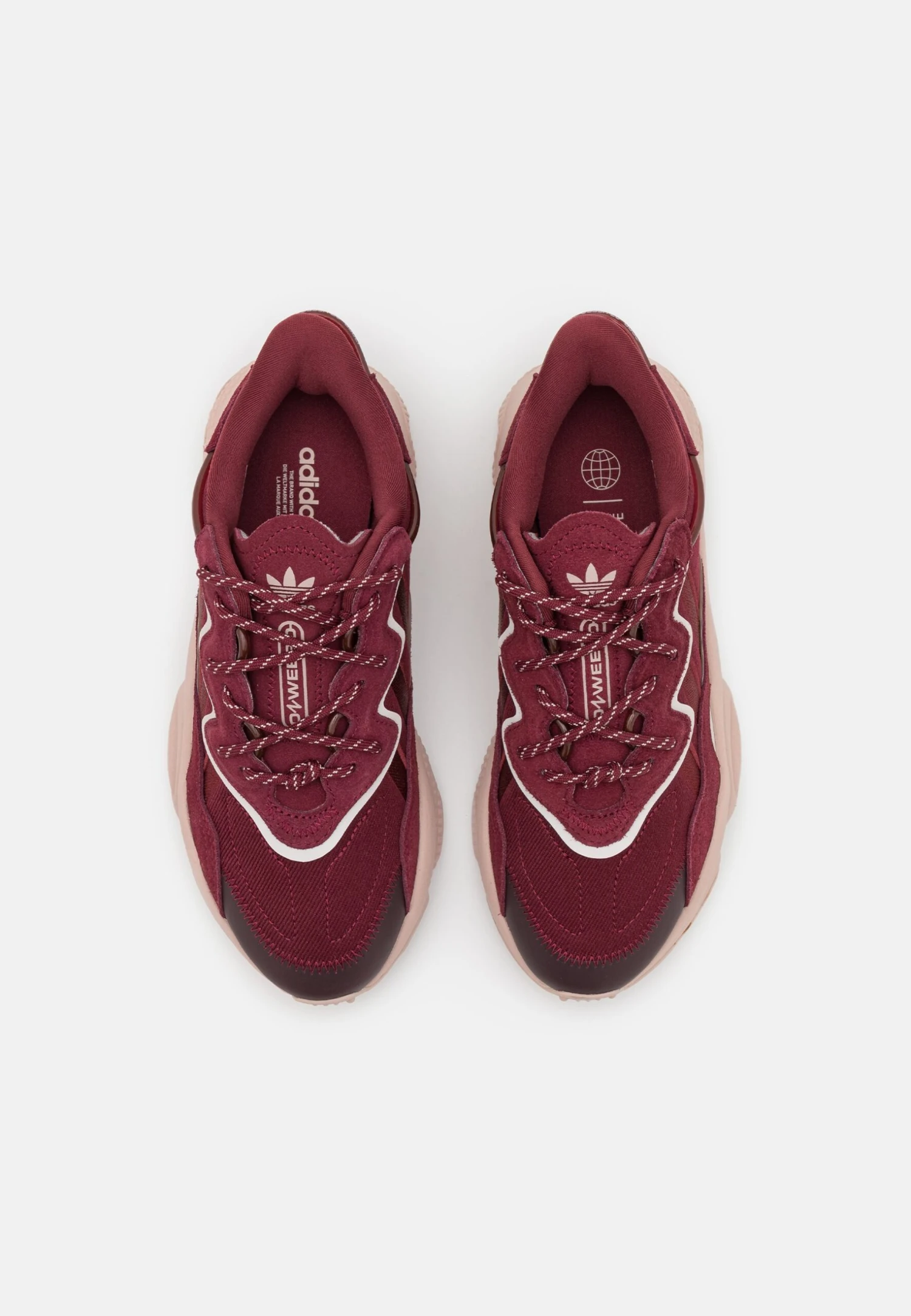 Adidas Originals Ozweego Sneakers BasseShadow Red/Taupe Donna Scarpe AD111A27R-G11 6 Adidas Originals Ozweego Sneakers BasseShadow Red/Taupe Donna Scarpe AD111A27R-G11 - immagine 6