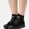 Palladium Pampa Hi Zip- Stivaletti Stringati - Black