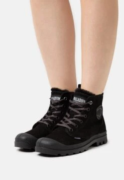 Palladium Pampa Hi Zip- Stivaletti Stringati - Black