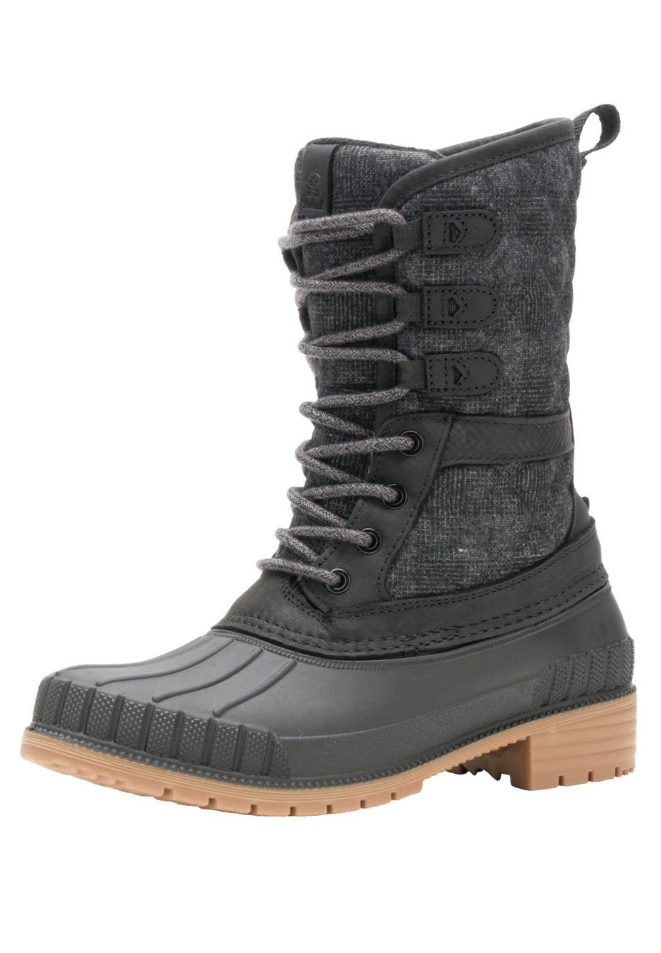 Kamik Sienna3 - Stivaletti Stringati - Black 2 Kamik Sienna3 - Stivaletti Stringati - Black - immagine 2