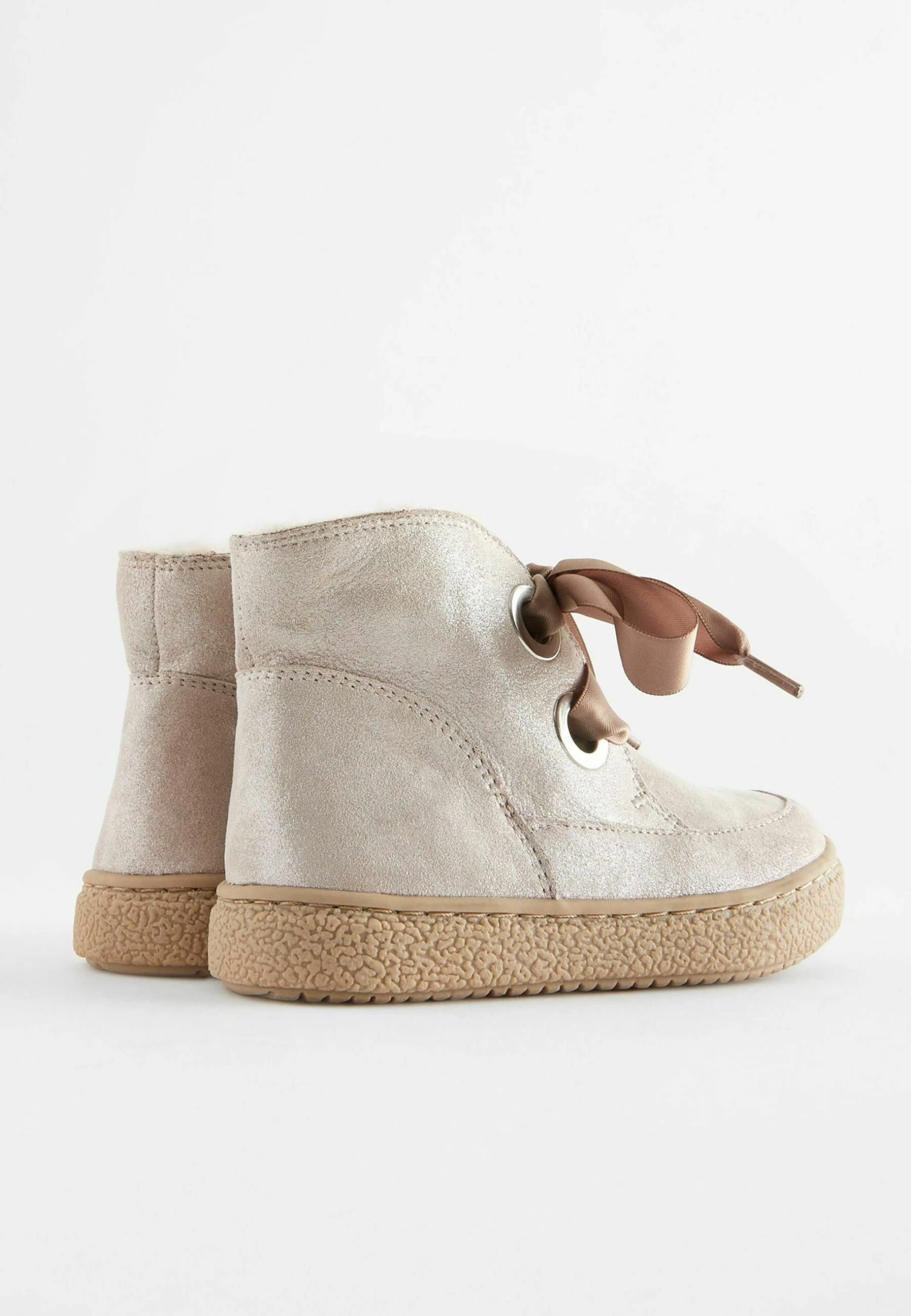 Next Lace-Up Ankle- Scarpe Primi Passi - Pink Sparkle 4 Next Lace-Up Ankle- Scarpe Primi Passi - Pink Sparkle - immagine 4