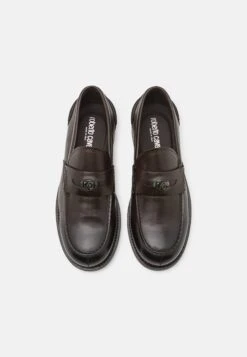 Roberto Cavalli Penny Scarpe Senza LacciBrown Uomo Scarpe Basse 1RO12C00R-Q11 9 Roberto Cavalli Penny Scarpe Senza LacciBrown Uomo Scarpe Basse 1RO12C00R-Q11 -Chic Scarpe Negozio f224f8bfd3394801a87c50b28e391fe3