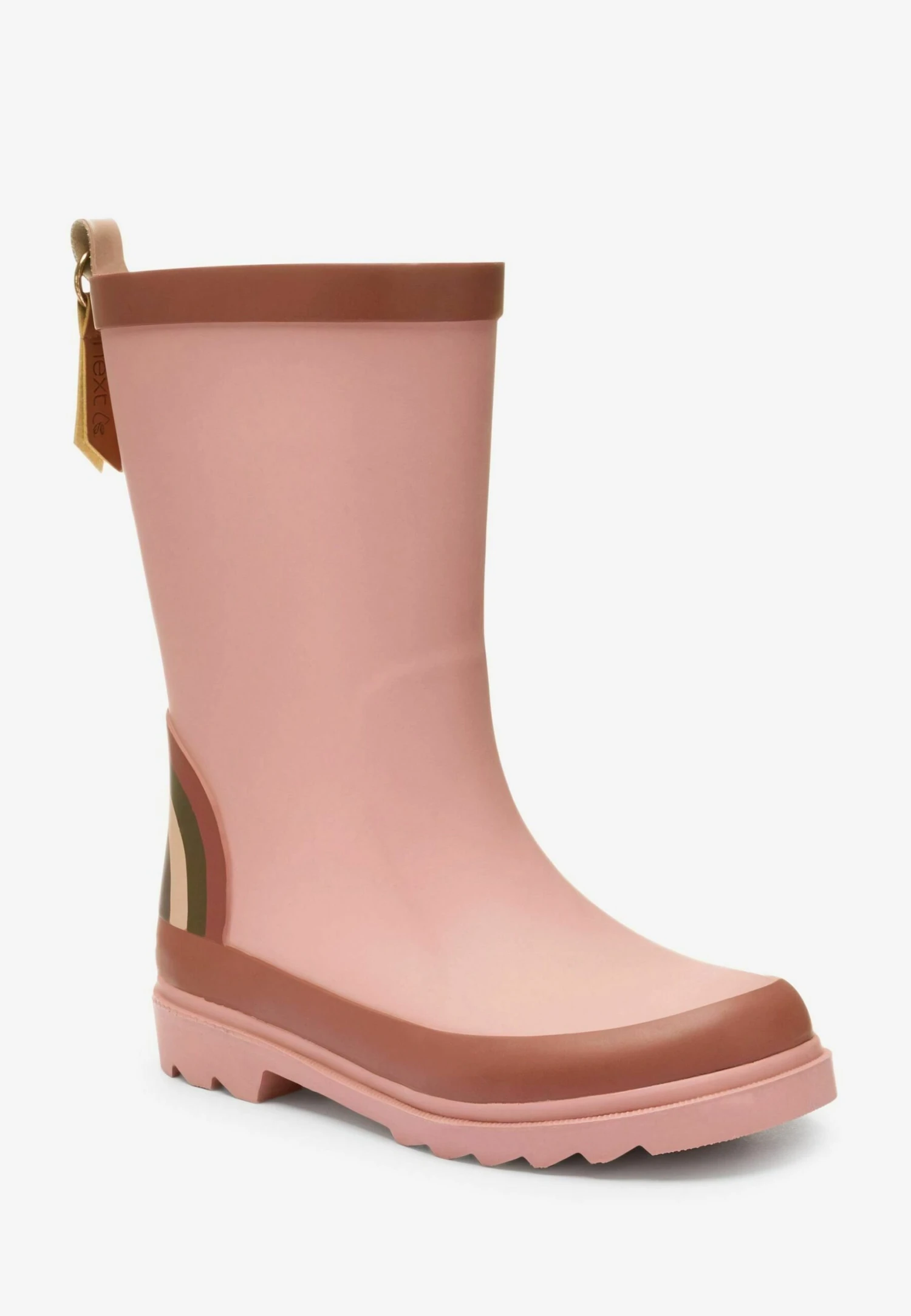 Next Buckle Wellies - Stivali Di Gomma - Pastel Pink Rainbow Back 2 Next Buckle Wellies - Stivali Di Gomma - Pastel Pink Rainbow Back - immagine 2