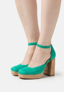 Marks & Spencer Scarpe Con PlateauMedium Green Donna Tacchi Alti QM411B02A-M11