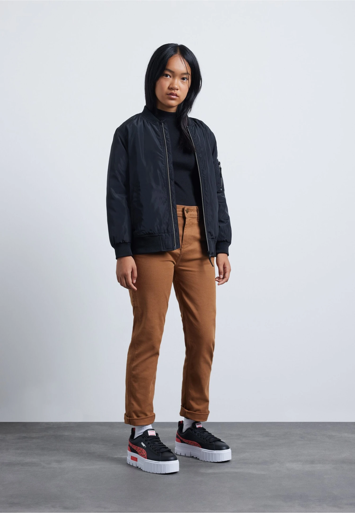 Puma Mayze Wild JrSneakers BasseBlack/Electric Blush Bambini Sneakers PU113D0C7-A12 3 Puma Mayze Wild JrSneakers BasseBlack/Electric Blush Bambini Sneakers PU113D0C7-A12 - immagine 3