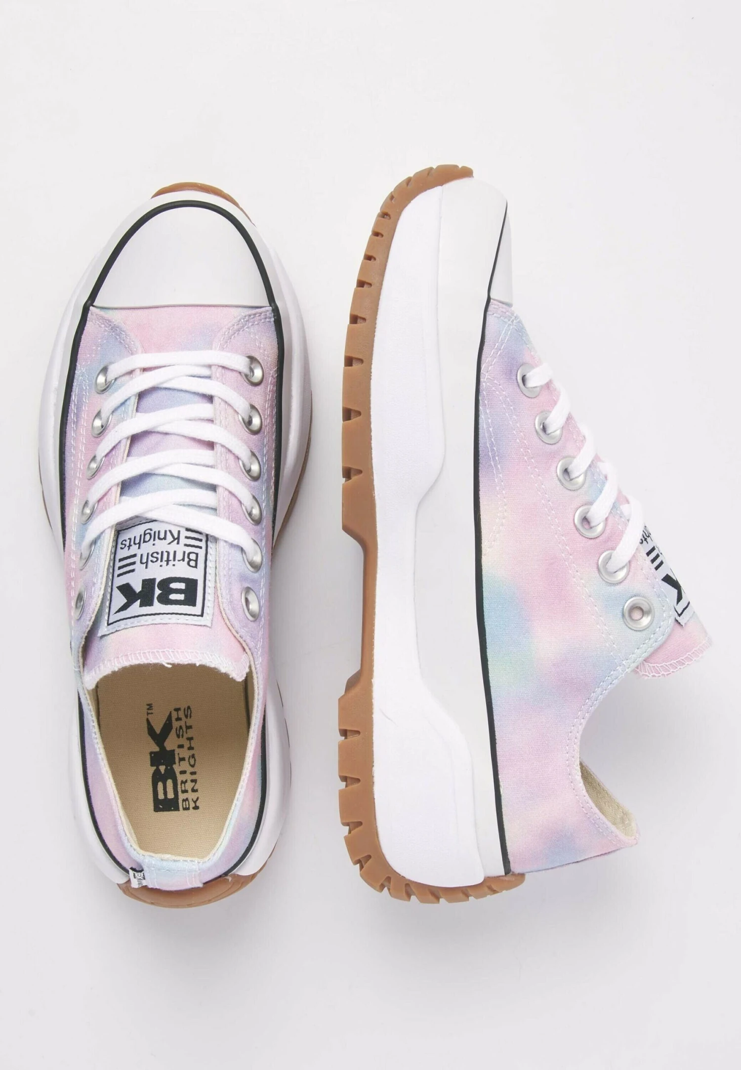 British Knights Kaya Low Fly - Sneakers Basse - Pink Blue Tie Dye 4 British Knights Kaya Low Fly - Sneakers Basse - Pink Blue Tie Dye - immagine 4