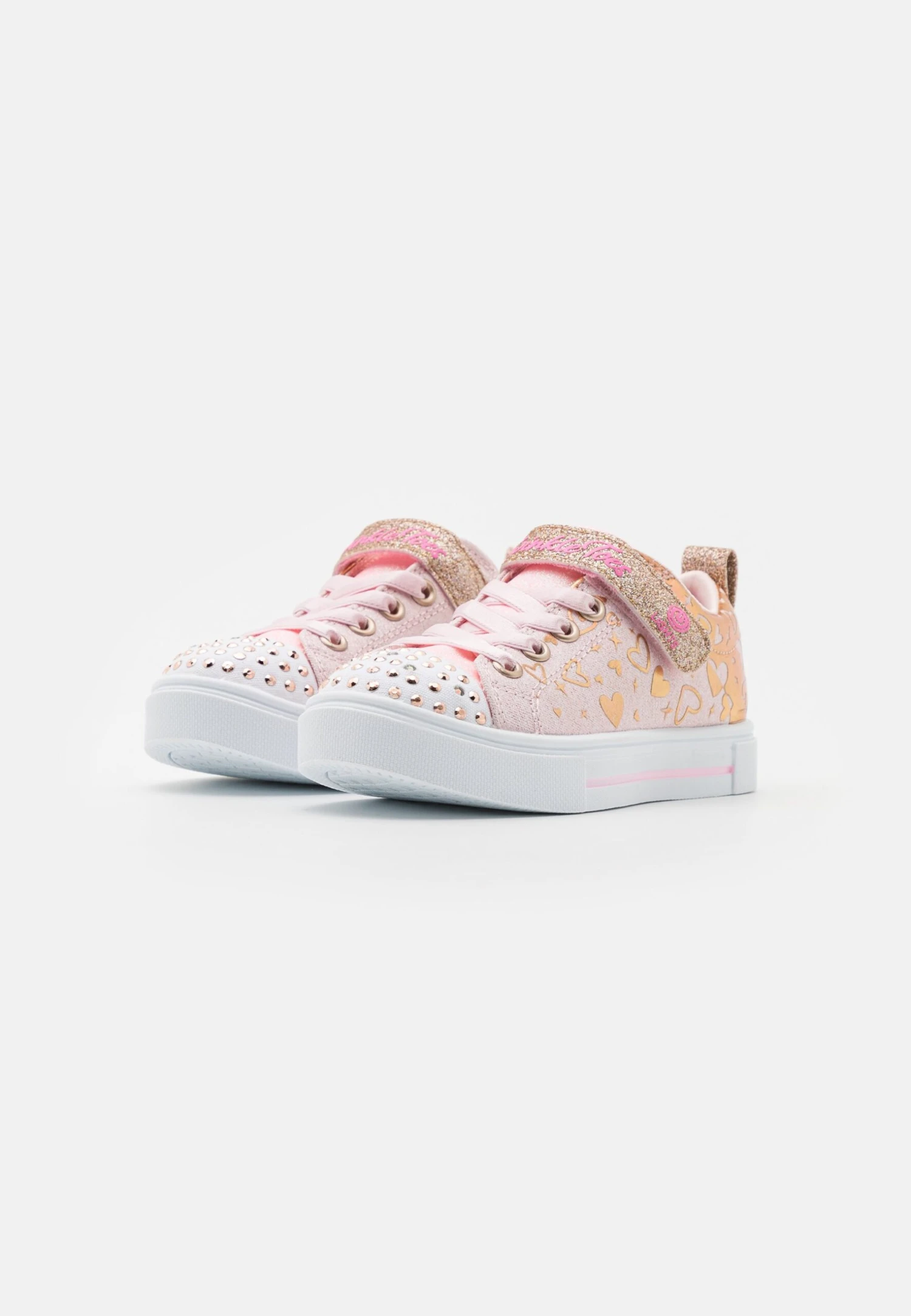 Skechers Twinkle SparksSneakers BasseLight Pink/Rose Gold Bambini Scarpe SK113D0H9-J11 2 Skechers Twinkle SparksSneakers BasseLight Pink/Rose Gold Bambini Scarpe SK113D0H9-J11 - immagine 2
